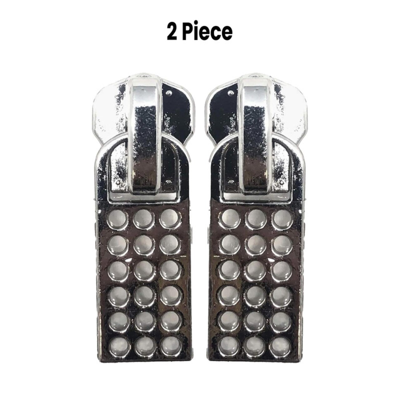 Zipper Pull – Tennis Style 8MM in Black, Nickel, Brass, and Copper